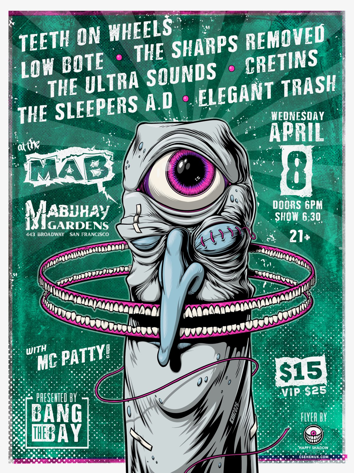 Teeth On Wheels at Mabuhay Gardens April 8, 2026